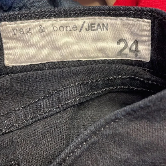 RAG and Bone Nine Inch Skinny woman’s black jeans - Picture 11 of 15